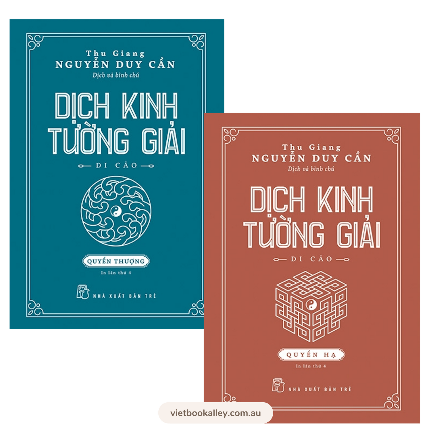 [PRE-ORDER] Dịch Kinh Tường Giải (2q Thượng & Hạ)