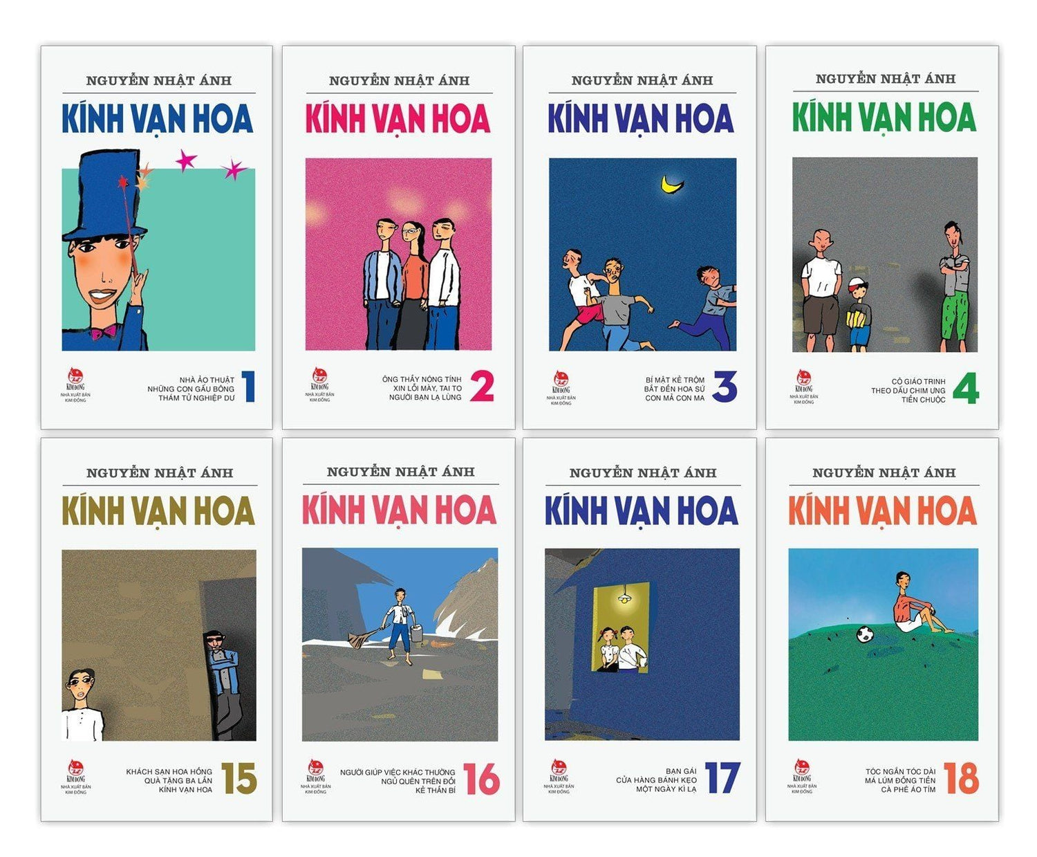 [PRE-ORDER] Kính Vạn Hoa (Bản mới trọn bộ 18 tập)