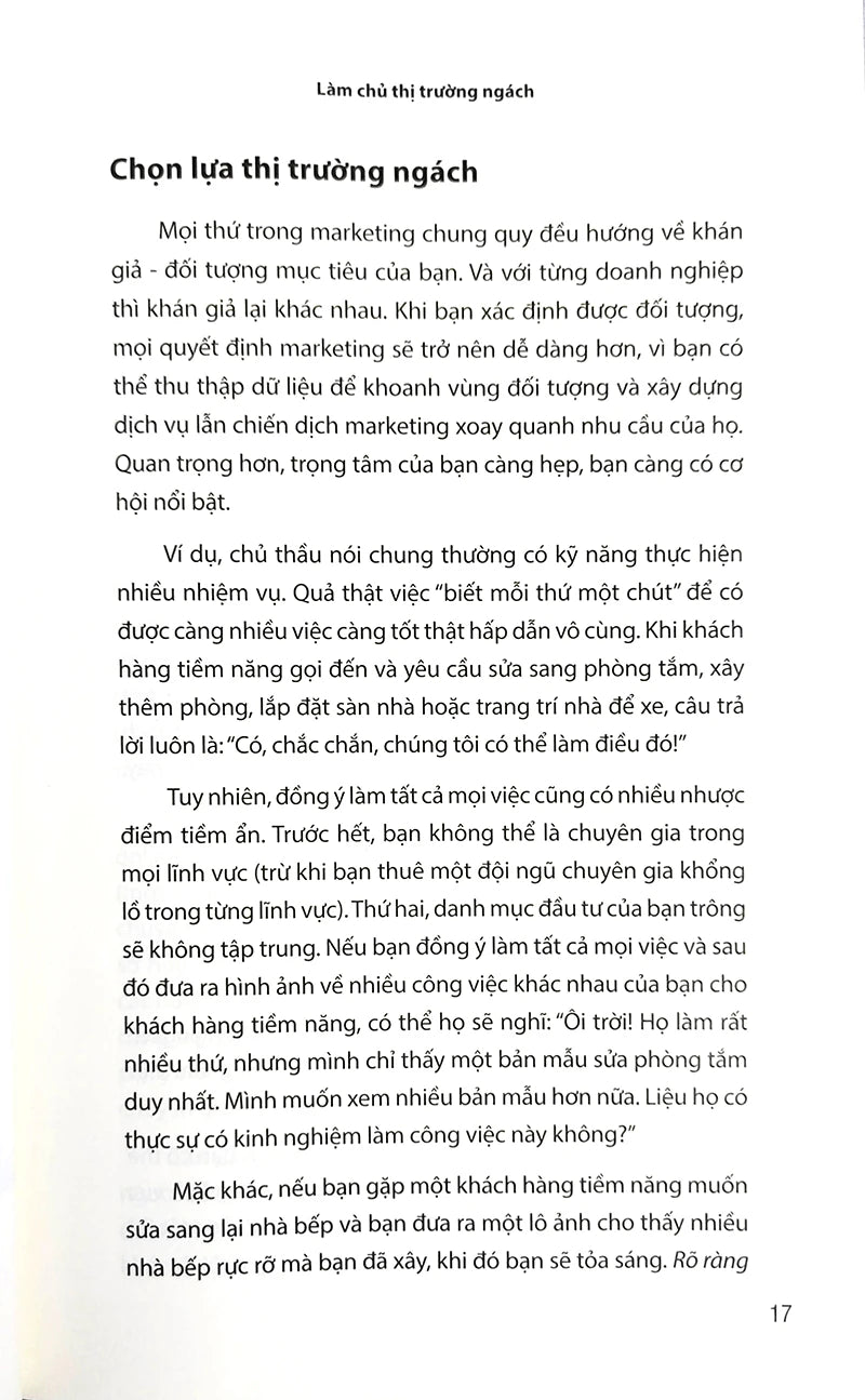 [PRE-ORDER] Làm Chủ Thị Trường Ngách