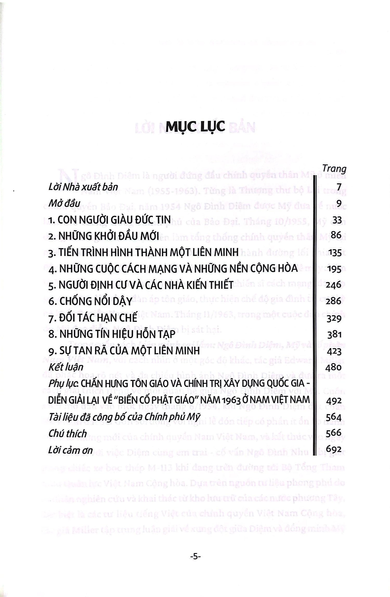 Liên Minh Sai Lầm - Ngô Đình Diệm, Mỹ Và Số Phận Nam Việt Nam