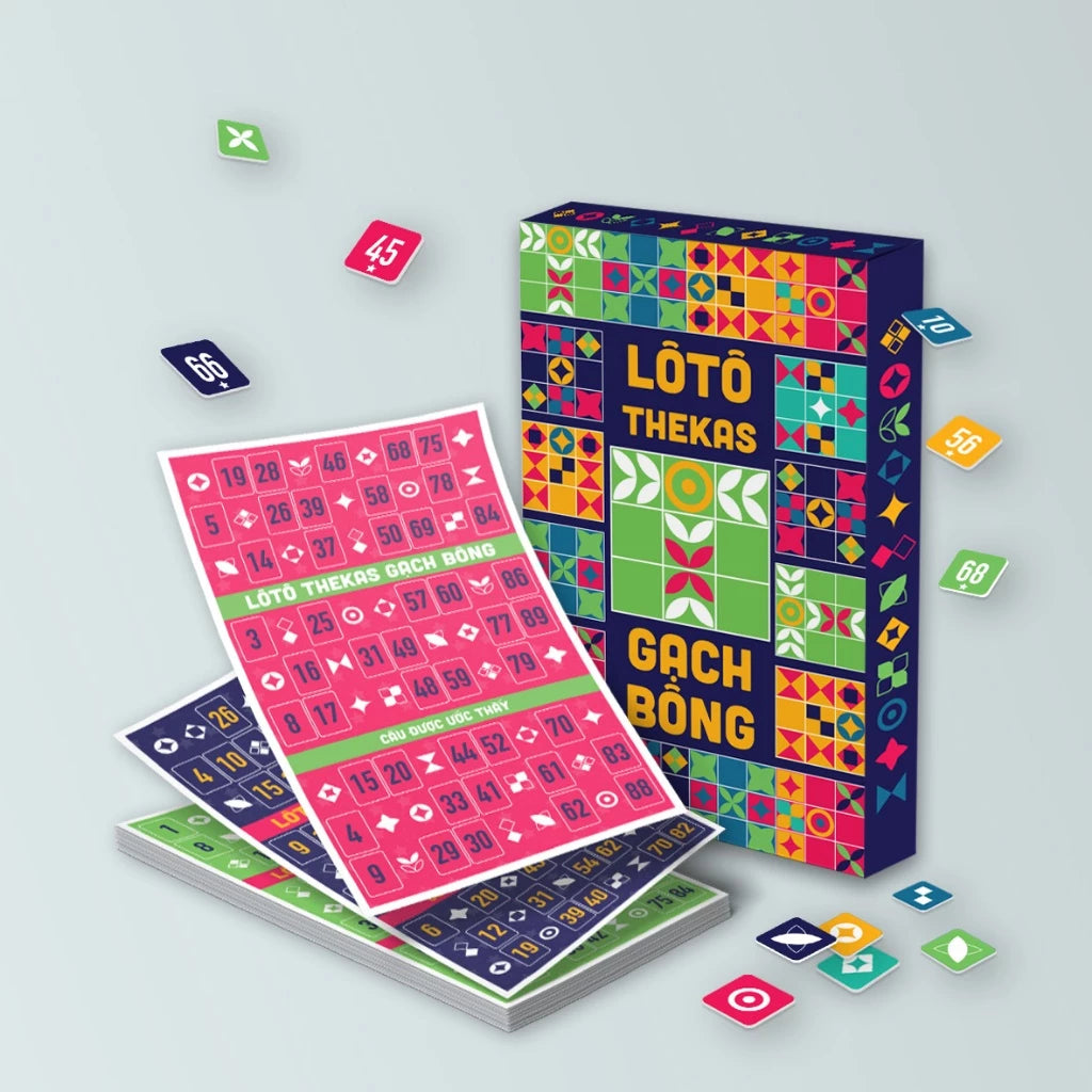 Bộ Lô Tô Gạch Bông