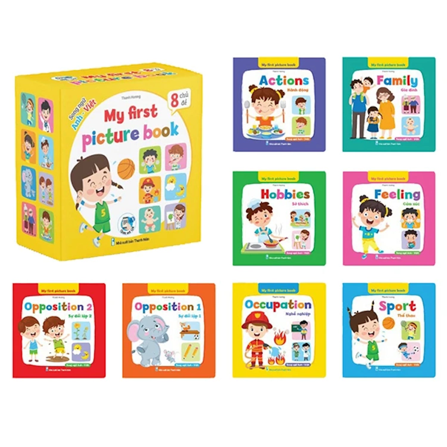 My First Picture Book 2 - Song Ngữ Anh Việt (Bộ 8 Cuốn)