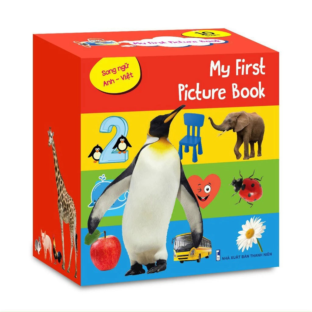 [PRE-ORDER] My First Picture Book 1 - Song Ngữ Anh Việt (Bộ 10 Cuốn)