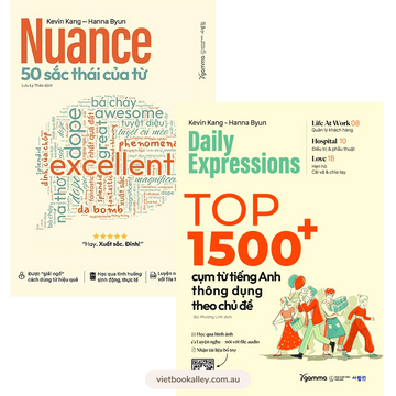 Combo Nuance 50 Sắc Thái Của Từ & Daily Expressions Top 1500+ Cụm Từ Tiếng Anh