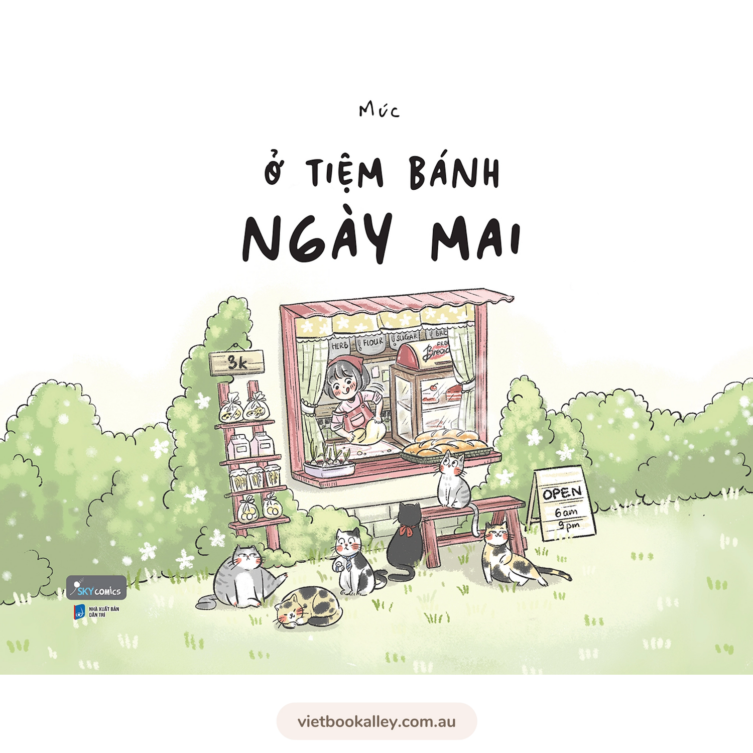 [PRE-ORDER] Ở Tiệm Bánh Ngày Mai (sách tô màu cho người lớn)