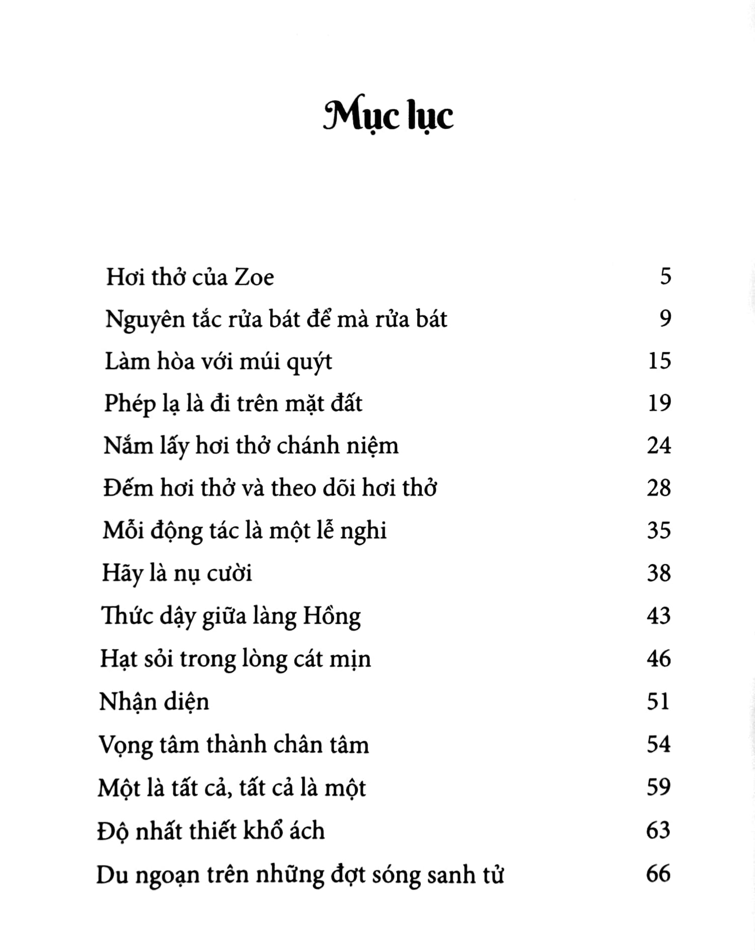 Phép Lạ Của Sự Tỉnh Thức