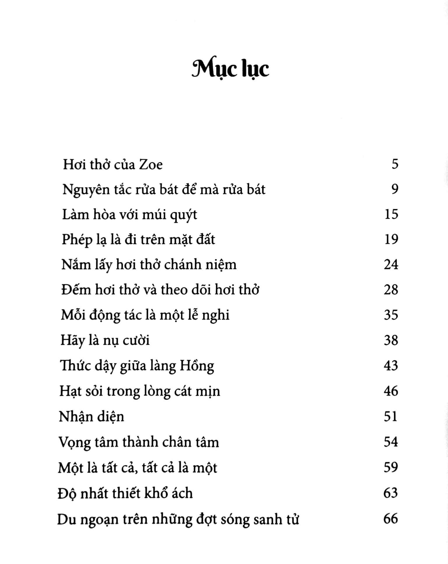 Phép Lạ Của Sự Tỉnh Thức