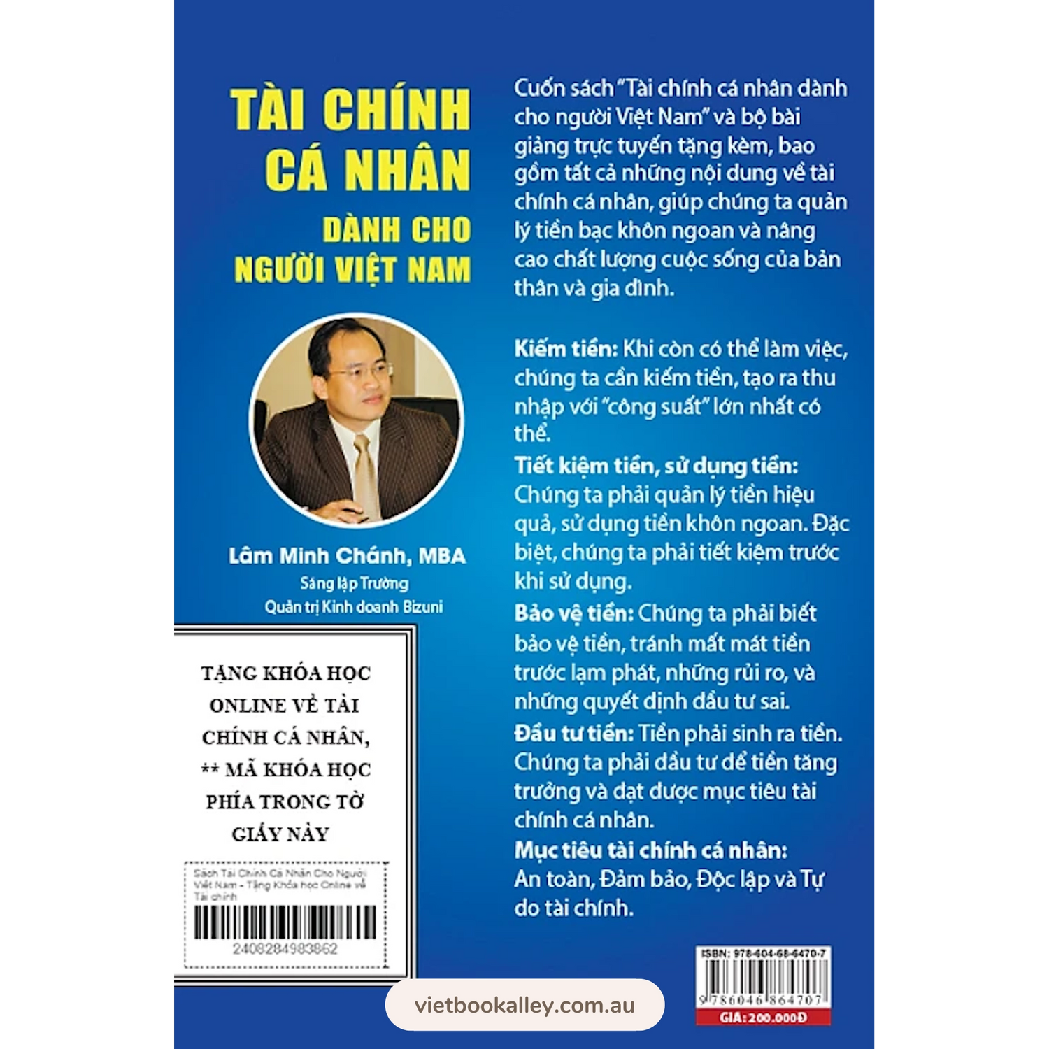 [PRE-ORDER] Tài Chính Cá Nhân Cho Người Việt Nam (kèm mã khóa học)