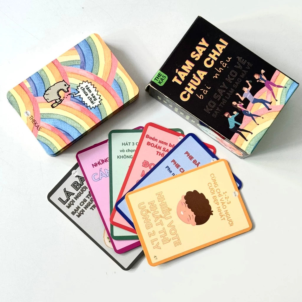[PRE-ORDER] Bộ bài Tám Say Chưa Chai/Huệ (Drinking game)