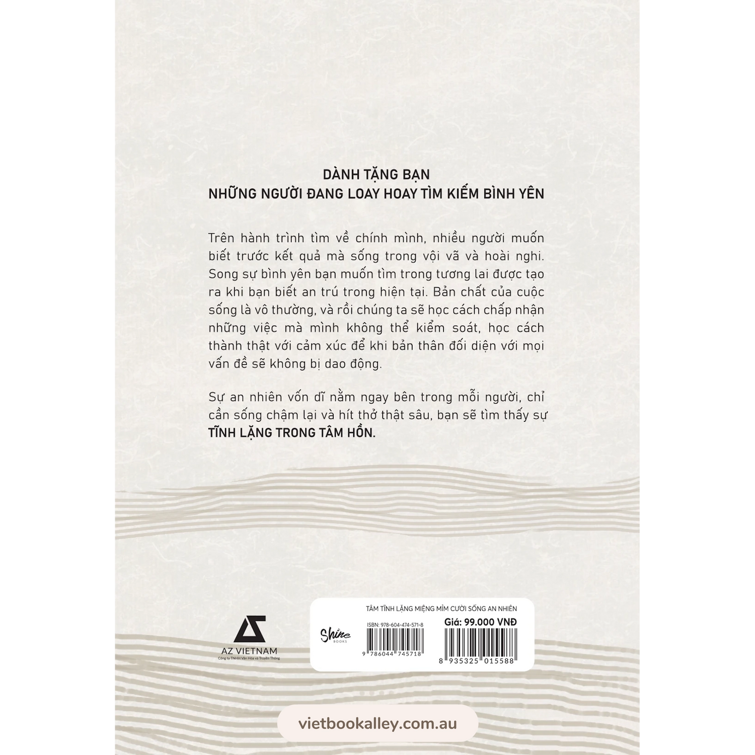 [PRE-ORDER] Tâm Tĩnh Lặng Miệng Mỉm Cười Sống An Nhiên