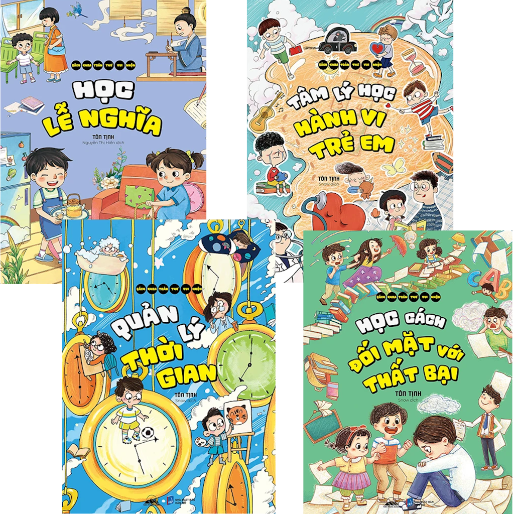 [PRE-ORDER] Bách Khoa Toàn Thư Vui Nhộn (bộ 4 cuốn)