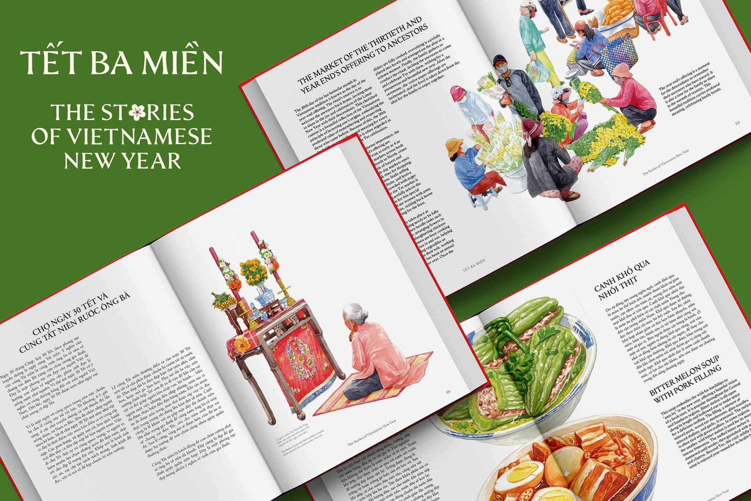 Tết Ba Miền - The Stories of Vietnamese New Year (Vietnamese & English)