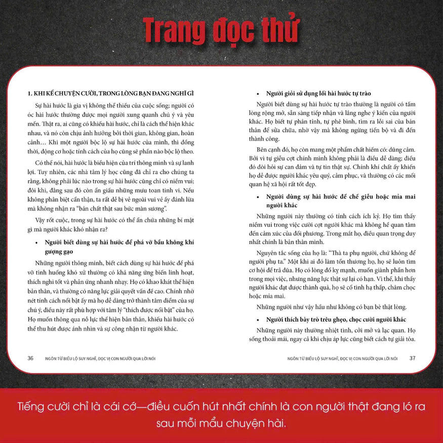 [PRE-ORDER] Thuật Đọc Tâm - 100 Phương Pháp Nhìn Người