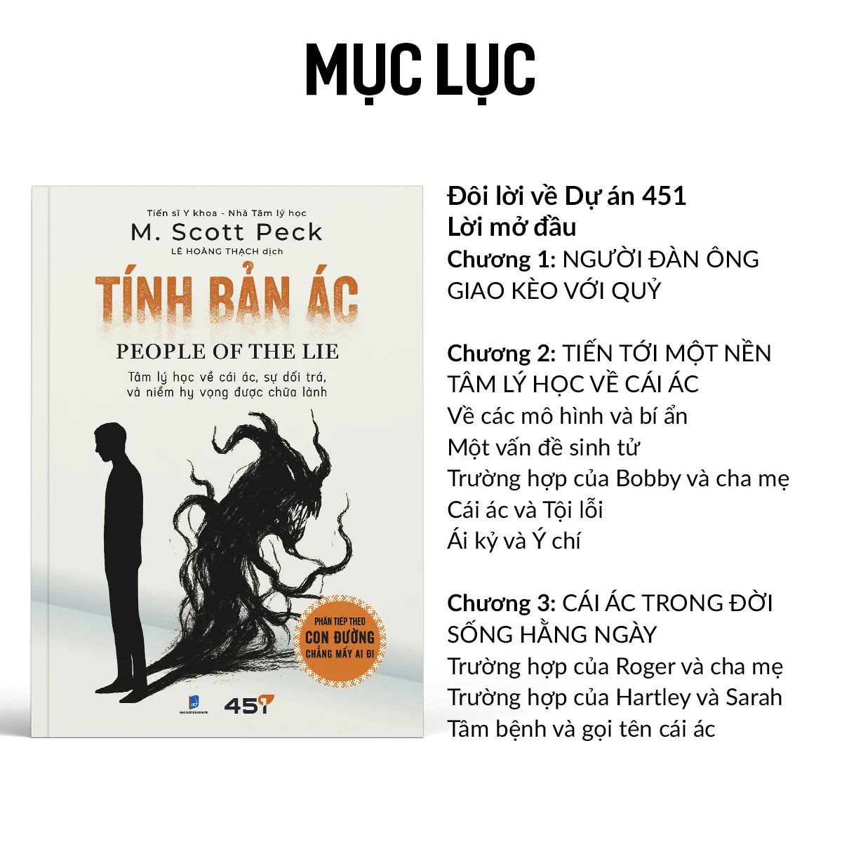 [PRE-ORDER] Tính Bản Ác (Con Đường Chẳng Mấy Ai Đi 2)
