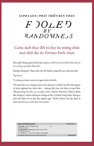 [PRE-ORDER] Trò Đùa Của Sự Ngẫu Nhiên - Fooled by Randomness