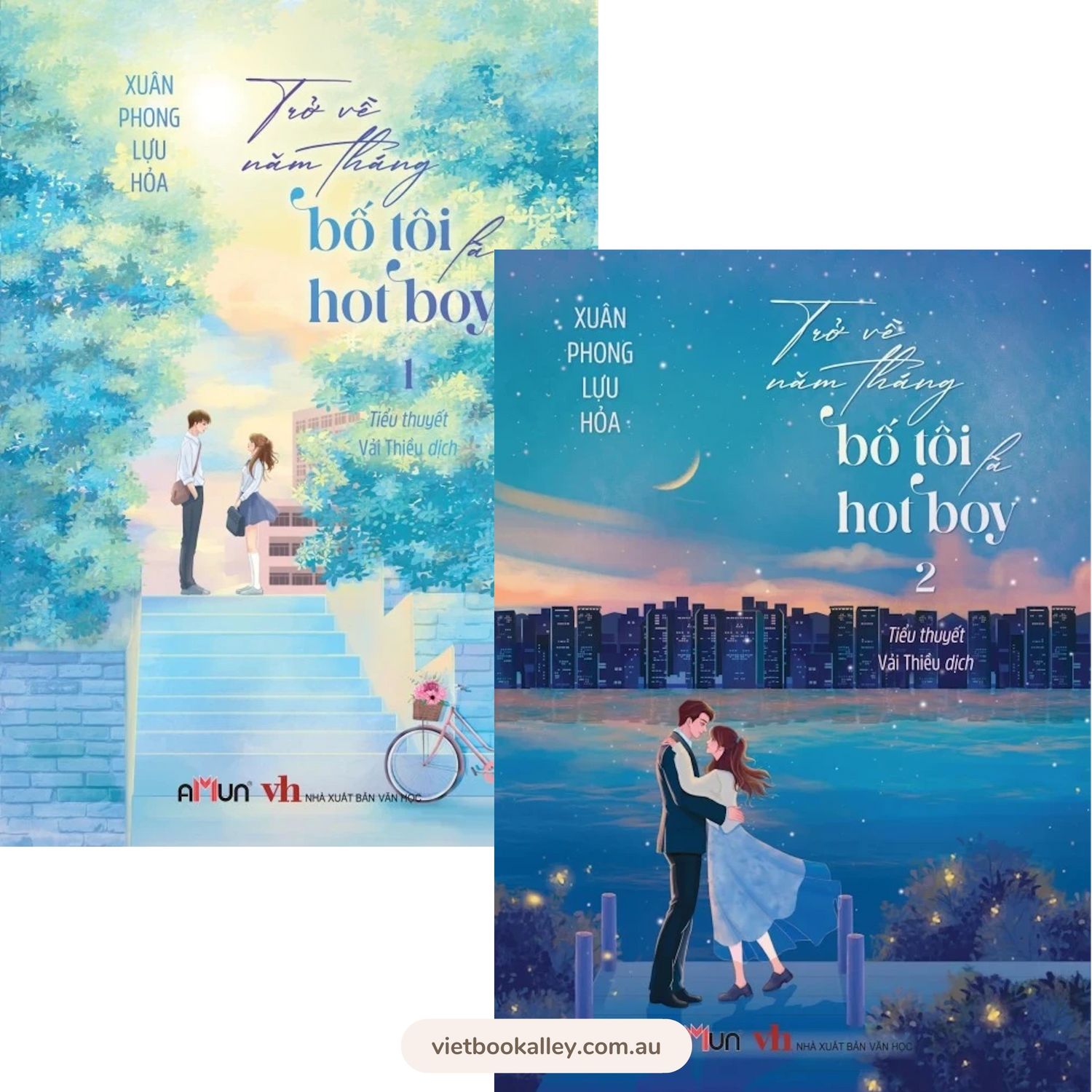 Trở Về Năm Tháng Bố Tôi Là Hot Boy (bộ 2 cuốn)