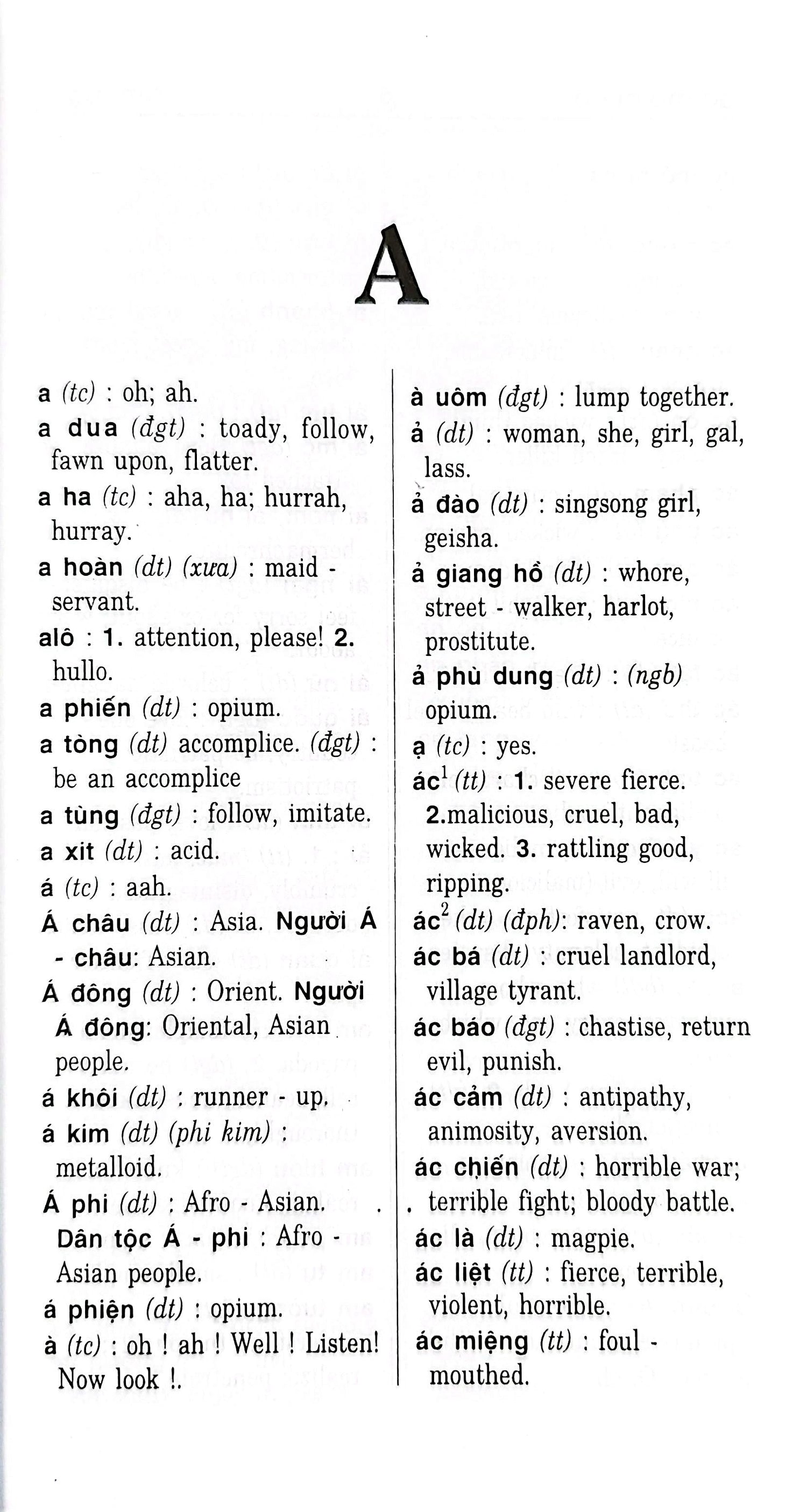 [PRE-ORDER] Từ điển Việt Anh - Vietnamese English Dictionary (75000 words)