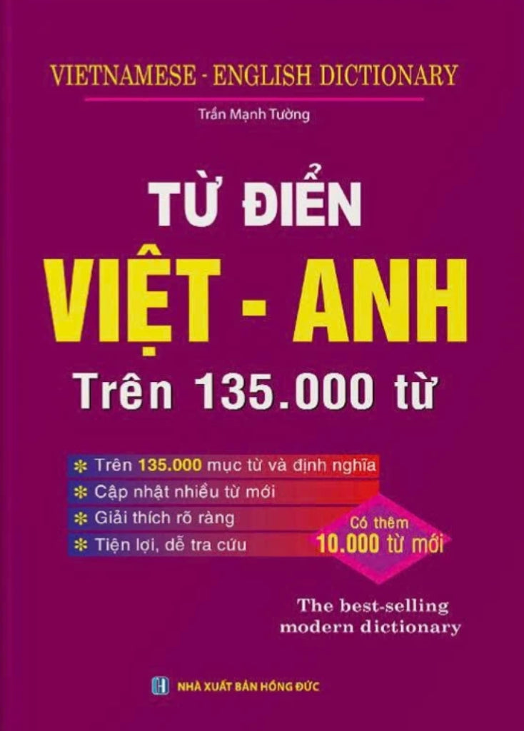 Từ điển Việt Anh - Vietnamese English Dictionary (135000+ words)
