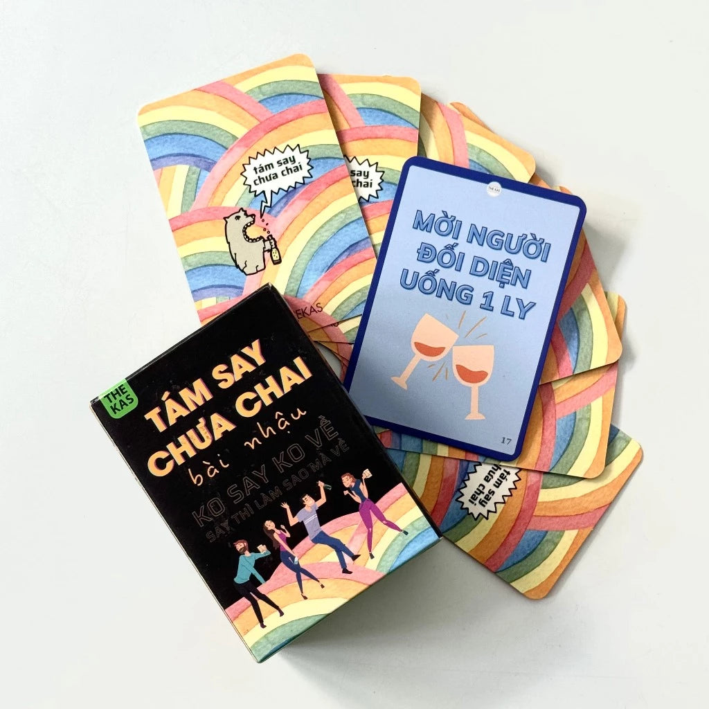 [PRE-ORDER] Bộ bài Tám Say Chưa Chai/Huệ (Drinking game)