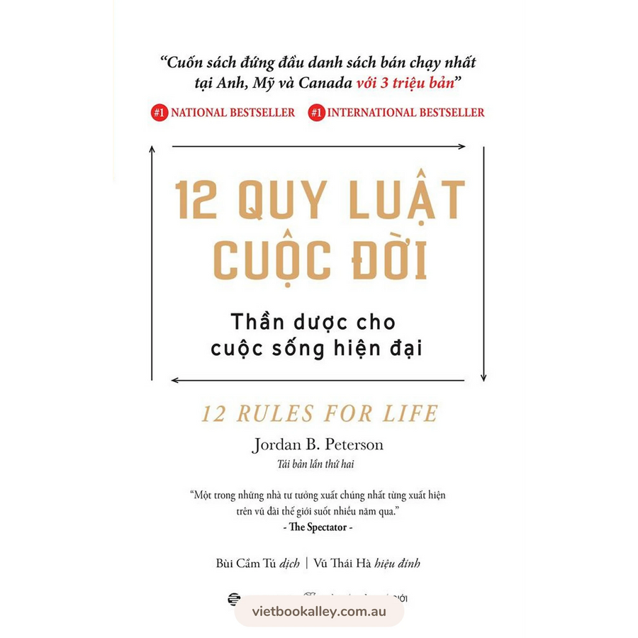 [BACK-ORDER] 12 Quy Luật Cuộc Đời (12 Rules For Life)
