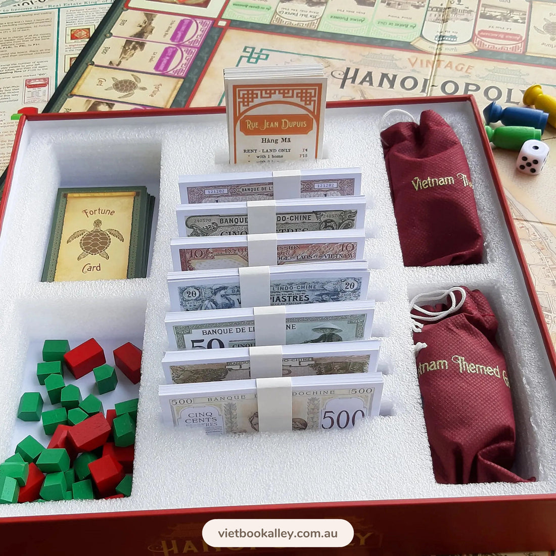 Vintage Hanoi Opoly (Board game)