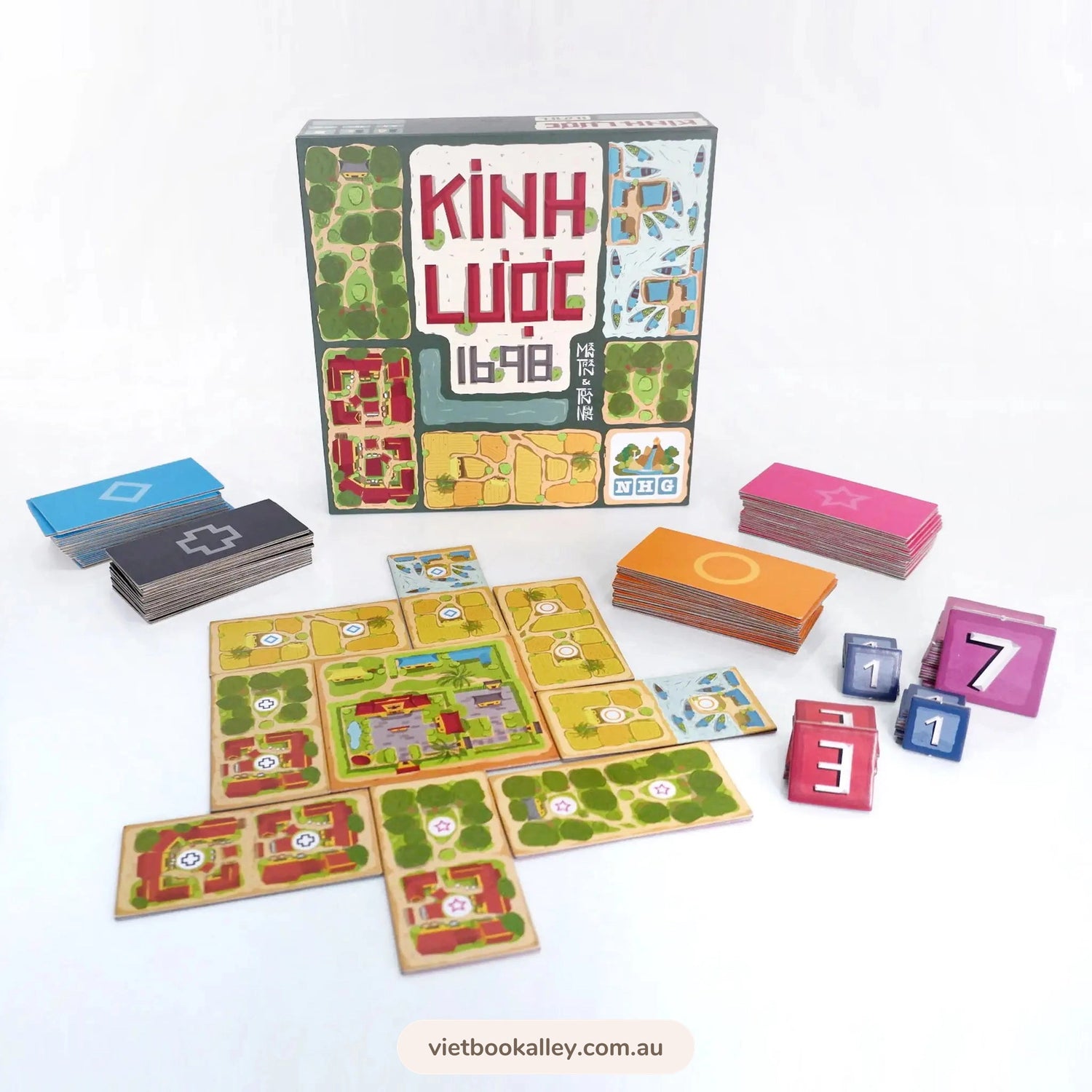 [PRE-ORDER] Kinh Lược (Board game)