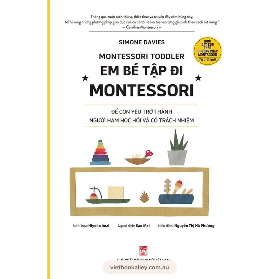 Montessori Toddler: Em Bé Tập Đi Montessori