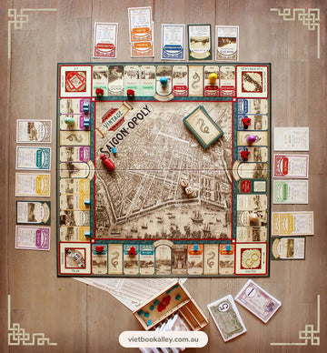 Vintage Saigon Opoly (Board game)