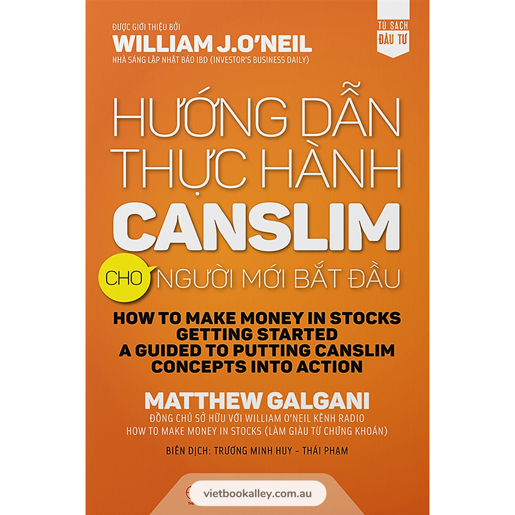 [PRE-ORDER] Hướng Dẫn Thực Hành CANSLIM Cho Người Mới Bắt Đầu