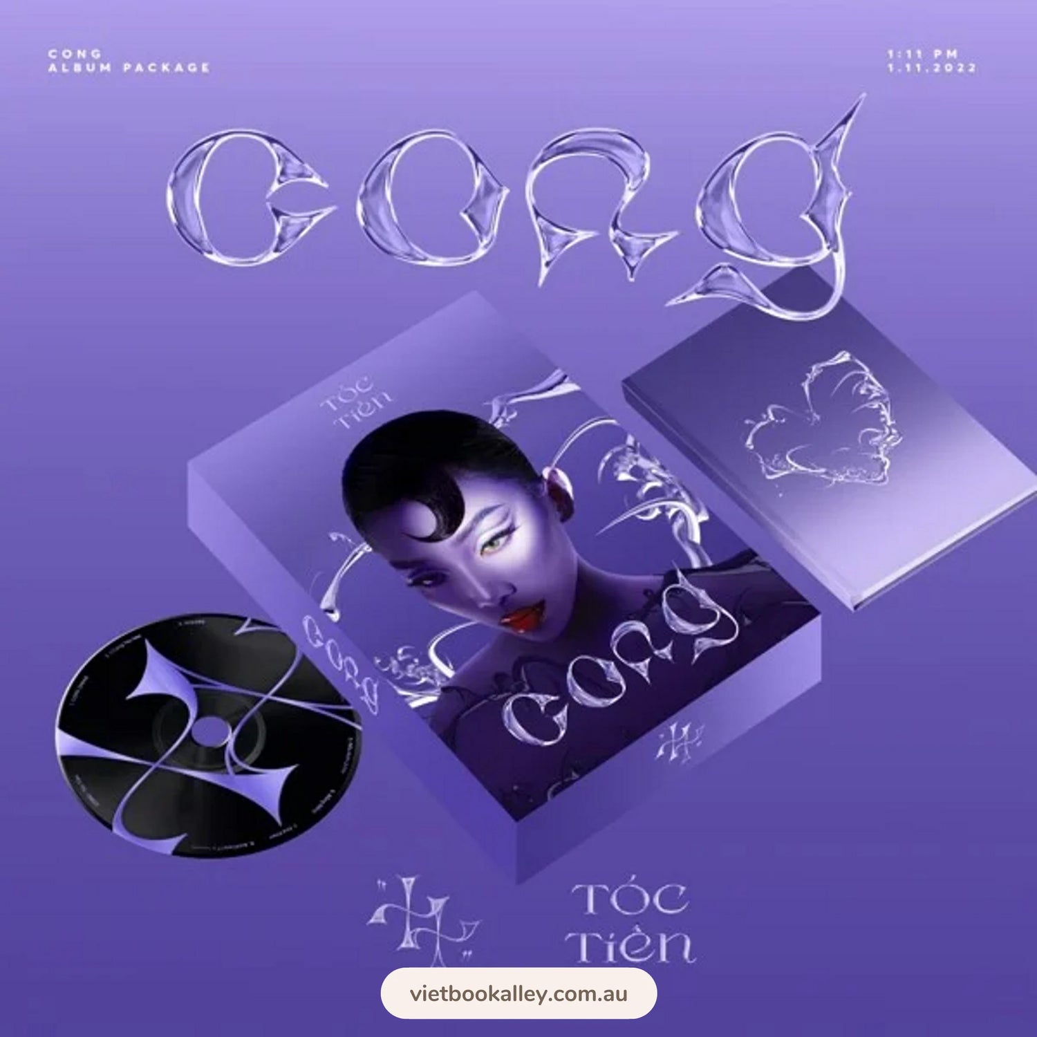 Tóc Tiên - CONG CD (Box Set)