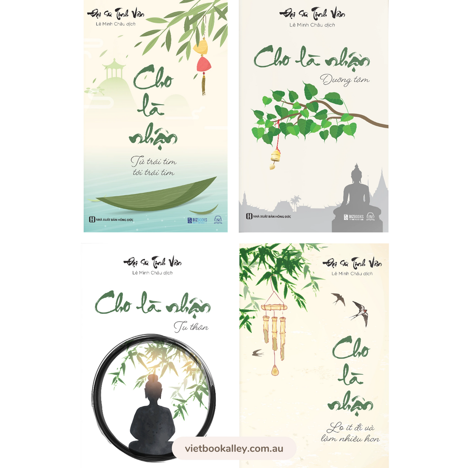 Cho Là Nhận (bộ 4 cuốn) - Đại sư Tinh Vân