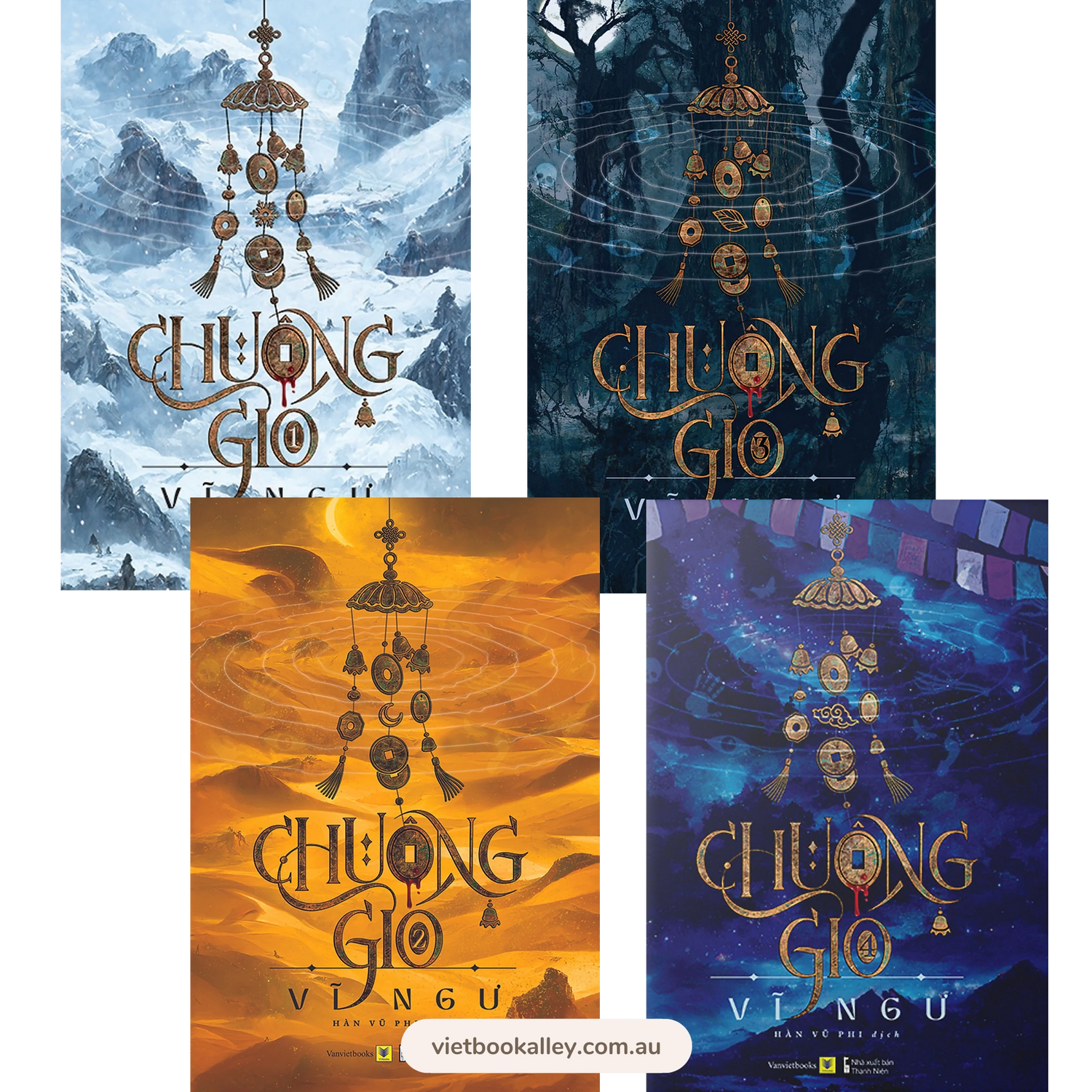 [PRE-ORDER] Chuông Gió - Bộ 4 cuốn