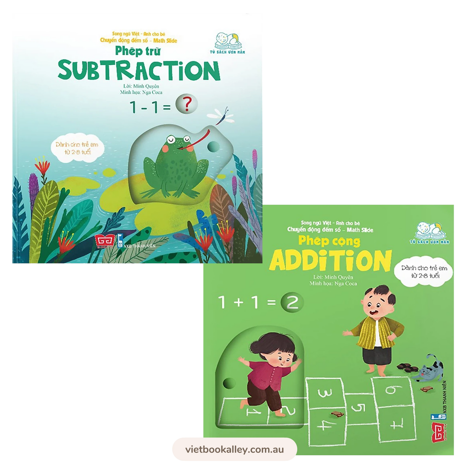 Chuyển Động Đếm Số Song Ngữ Việt - Anh (bộ 2 cuốn)