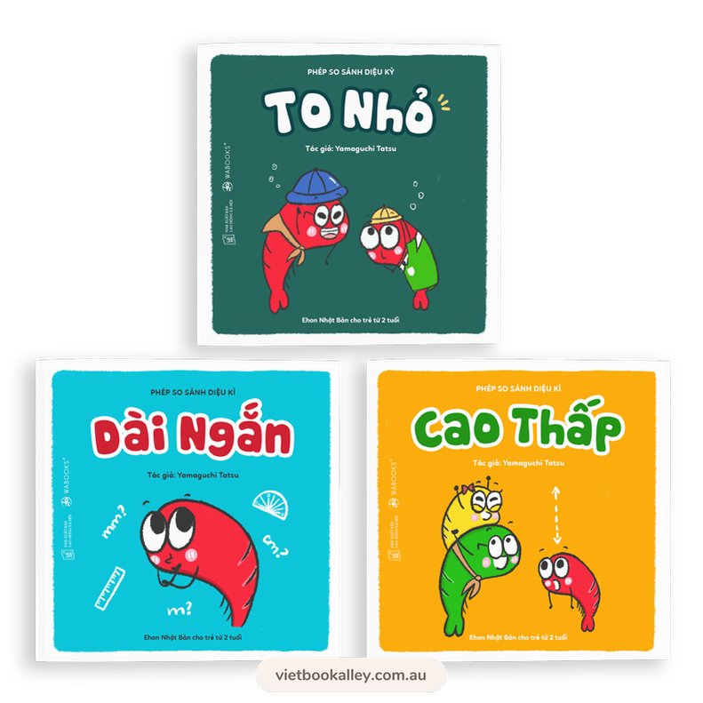 Ehon - Phép So Sánh Diệu Kỳ (bộ 3 cuốn)