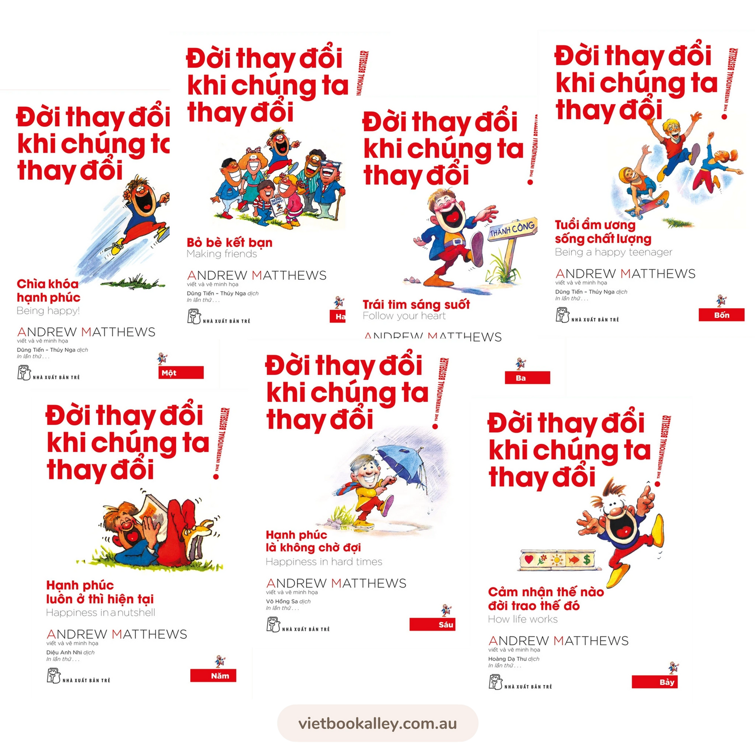 [PRE-ORDER] Đời Thay Đổi Khi Chúng Ta Thay Đổi (Bộ 7 Cuốn)