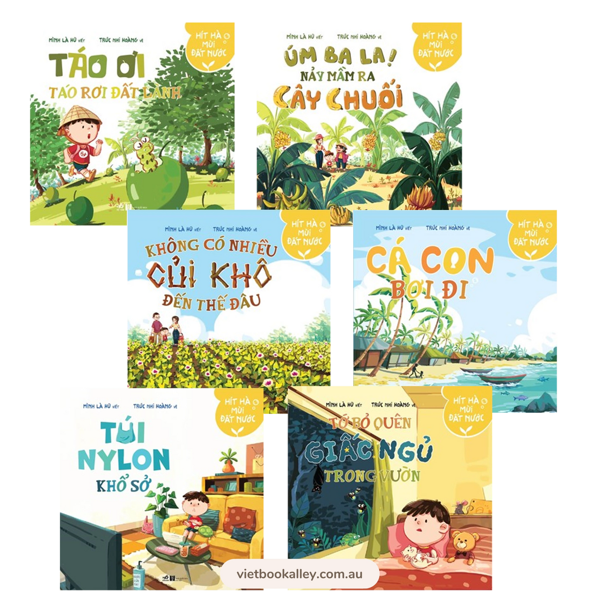 Hít Hà Mùi Đất Nước (bộ 6 cuốn)