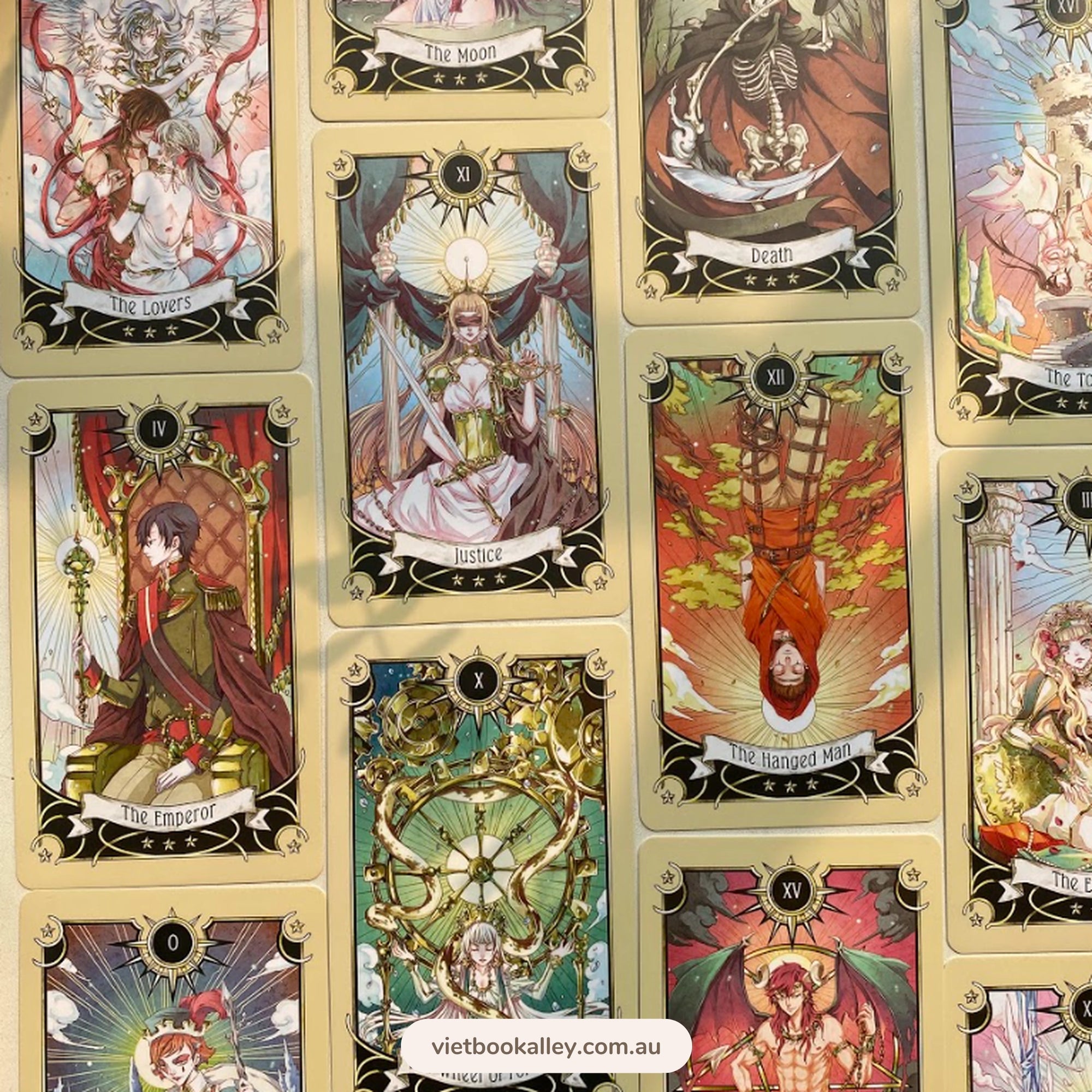 [PRE-ORDER] Mystical Manga Tarot (Bộ bài &amp; Sách hướng dẫn)