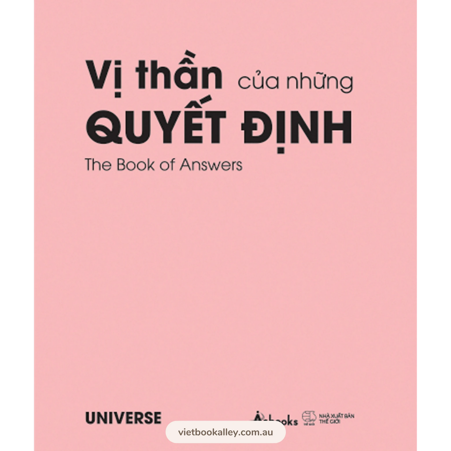 [PRE-ORDER] Vị Thần Của Những Quyết Định (Vietnamese & English - song ngữ)